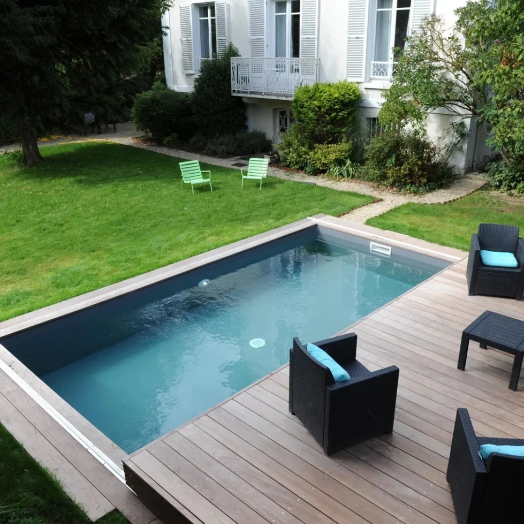 Раздвижная терраса для бассейна в Балашихе