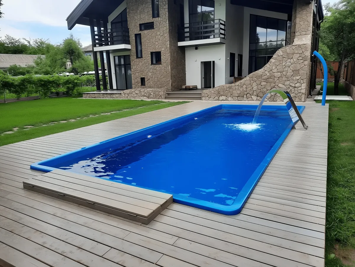 Композитный бассейн Laguna 9 — вид сверху в Балашихе