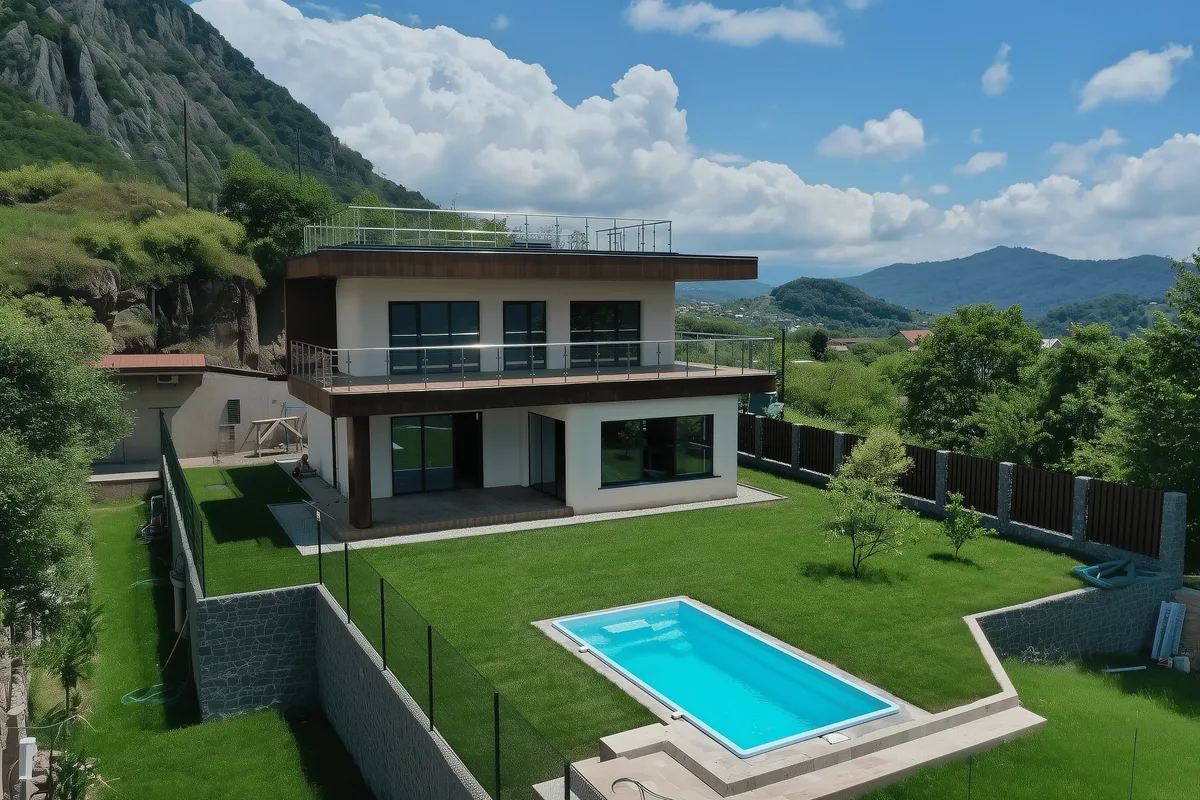 Композитный бассейн Laguna 6 — визуализация в Балашихе