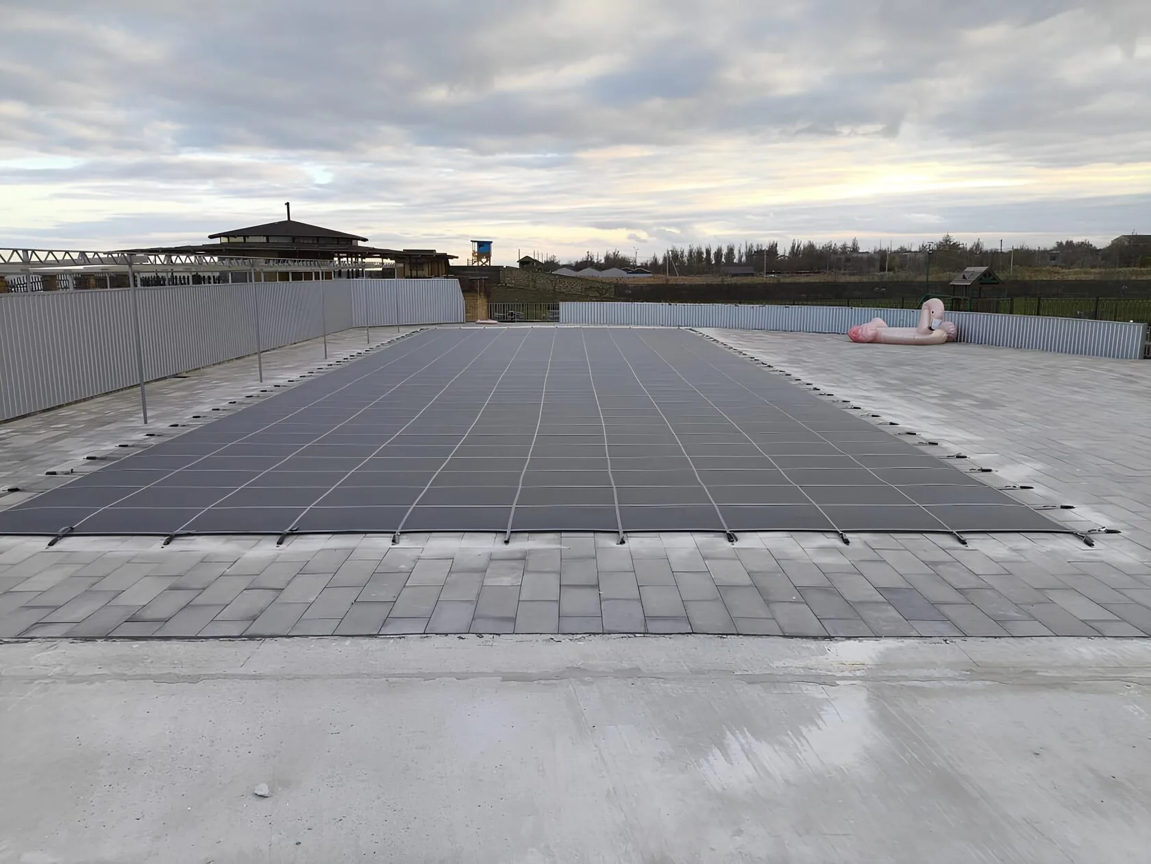 Защитное покрывало для бассейна в Балашихе