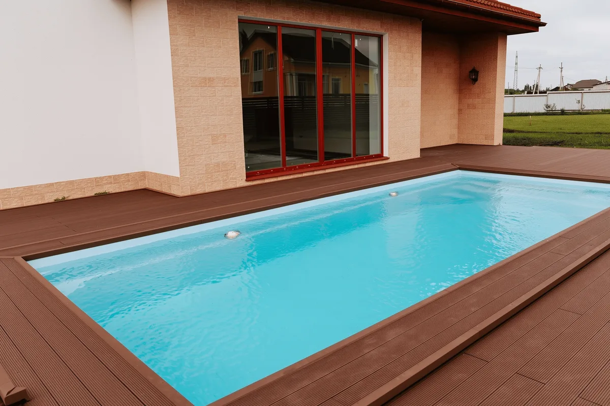 Композитный бассейн Laguna 8 — вид сверху в Балашихе